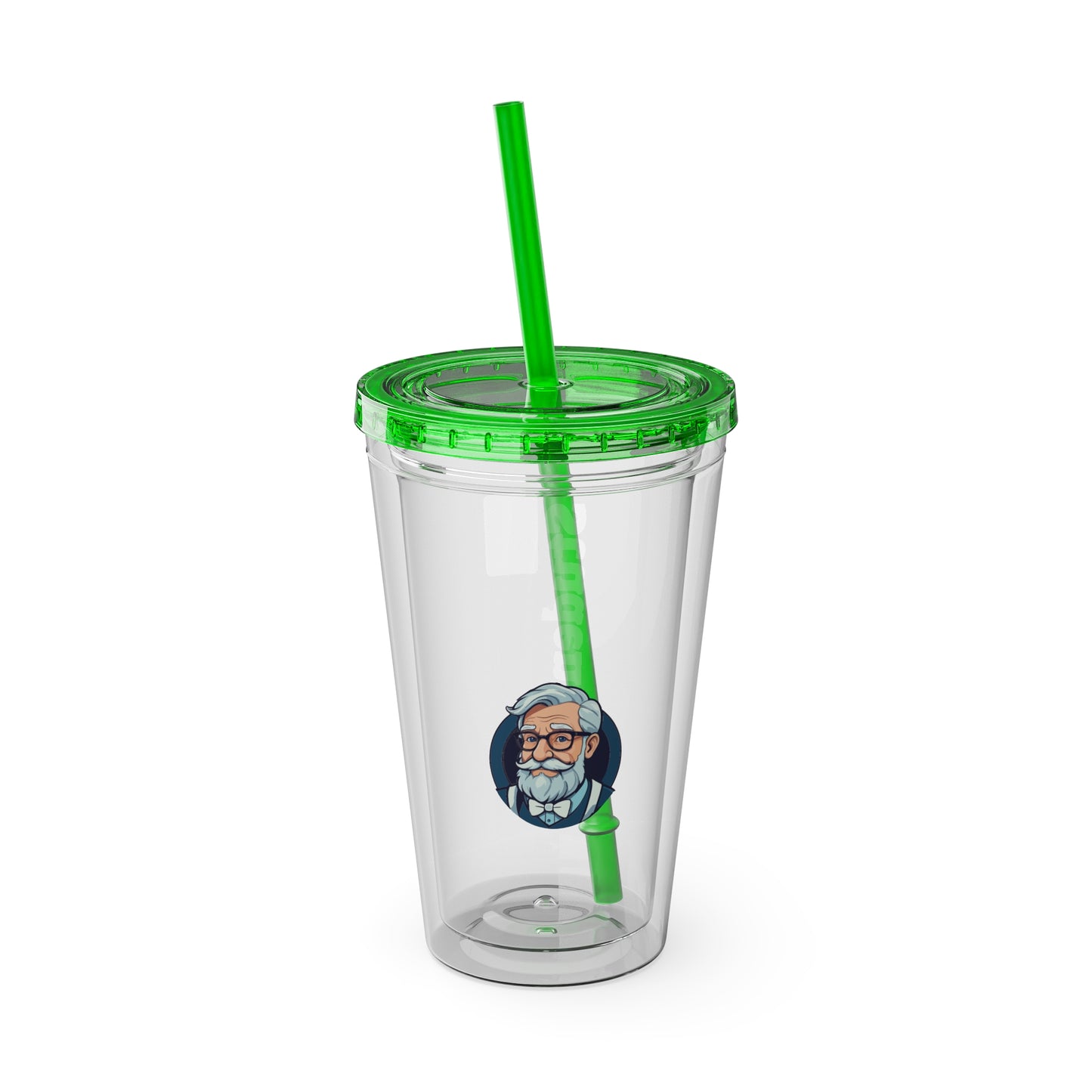 Aesthetic Insulated Tumbler with Straw – 16oz Travel Cup for Trendy Sipping