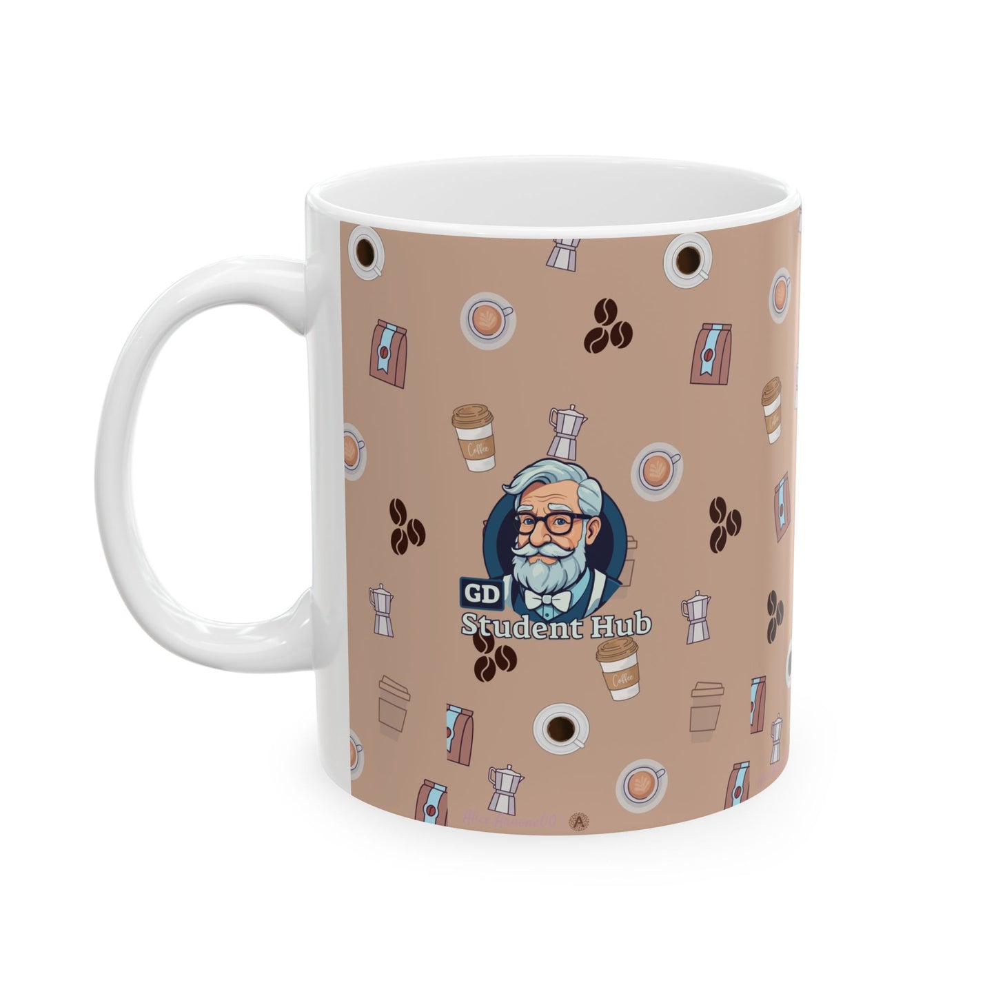 Sippin’ Style: Custom Ceramic Mug (11oz, 15oz)