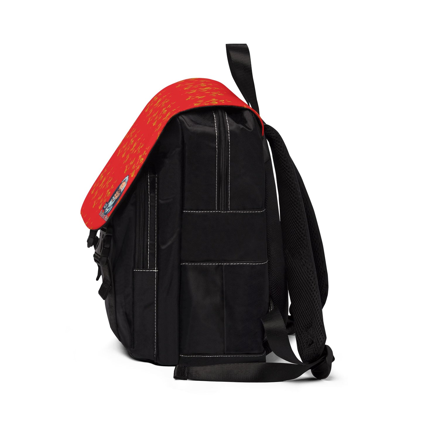 Unisex Casual Flap Backpack for Everyday Adventures