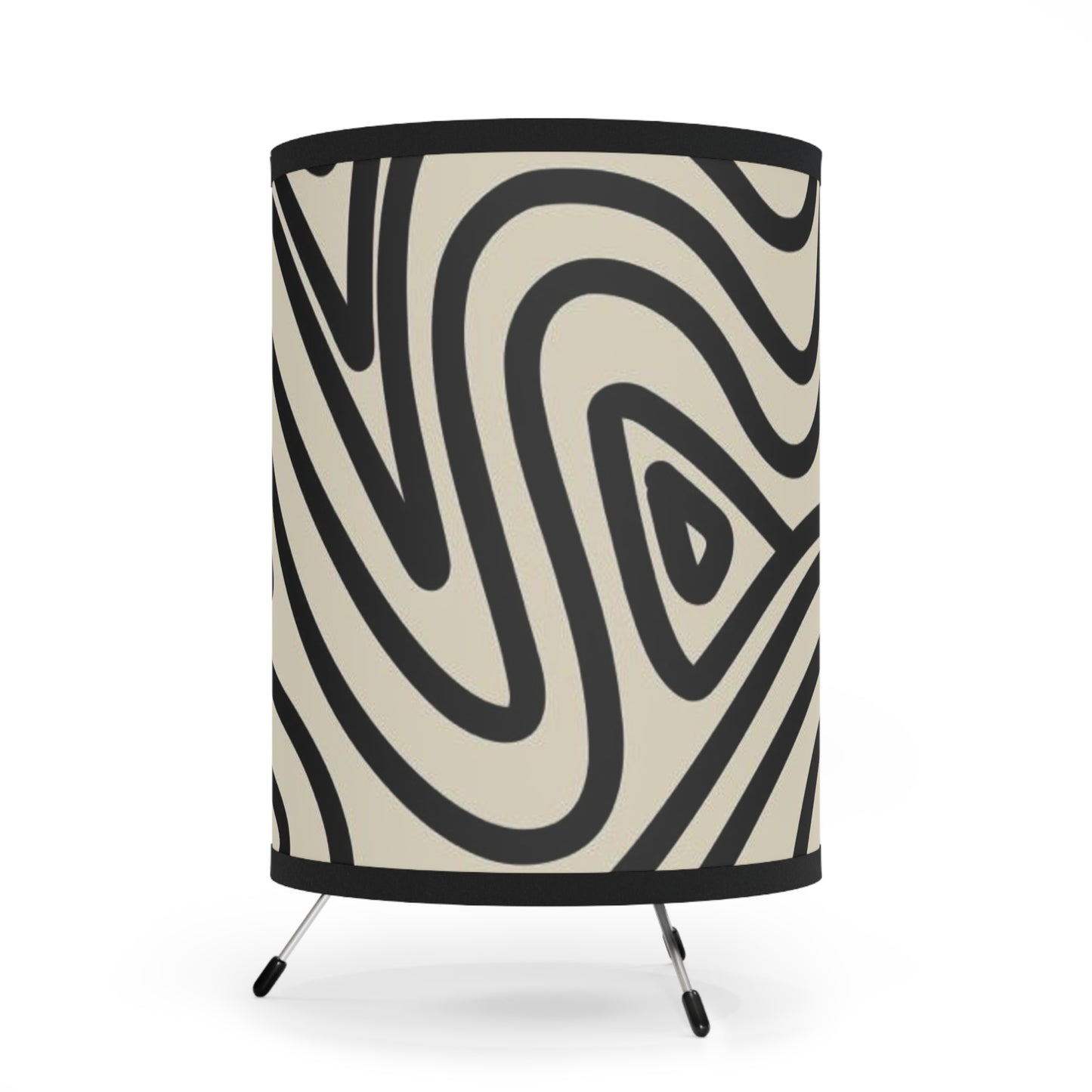VibeGlow Tripod Lamp | Aesthetic Room Lighting with Custom Shade
