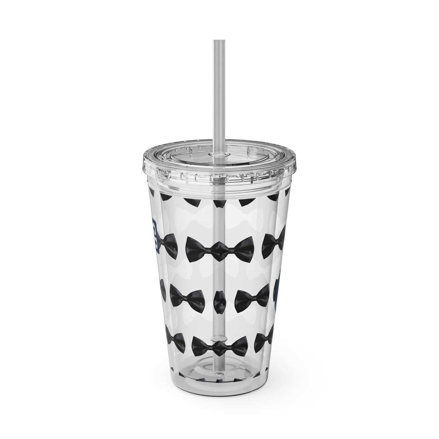 Aesthetic Insulated Tumbler with Straw – 16oz Travel Cup for Trendy Sipping