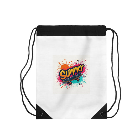 Trendy Drawstring Bag for Gym, Beach & Everyday Adventures