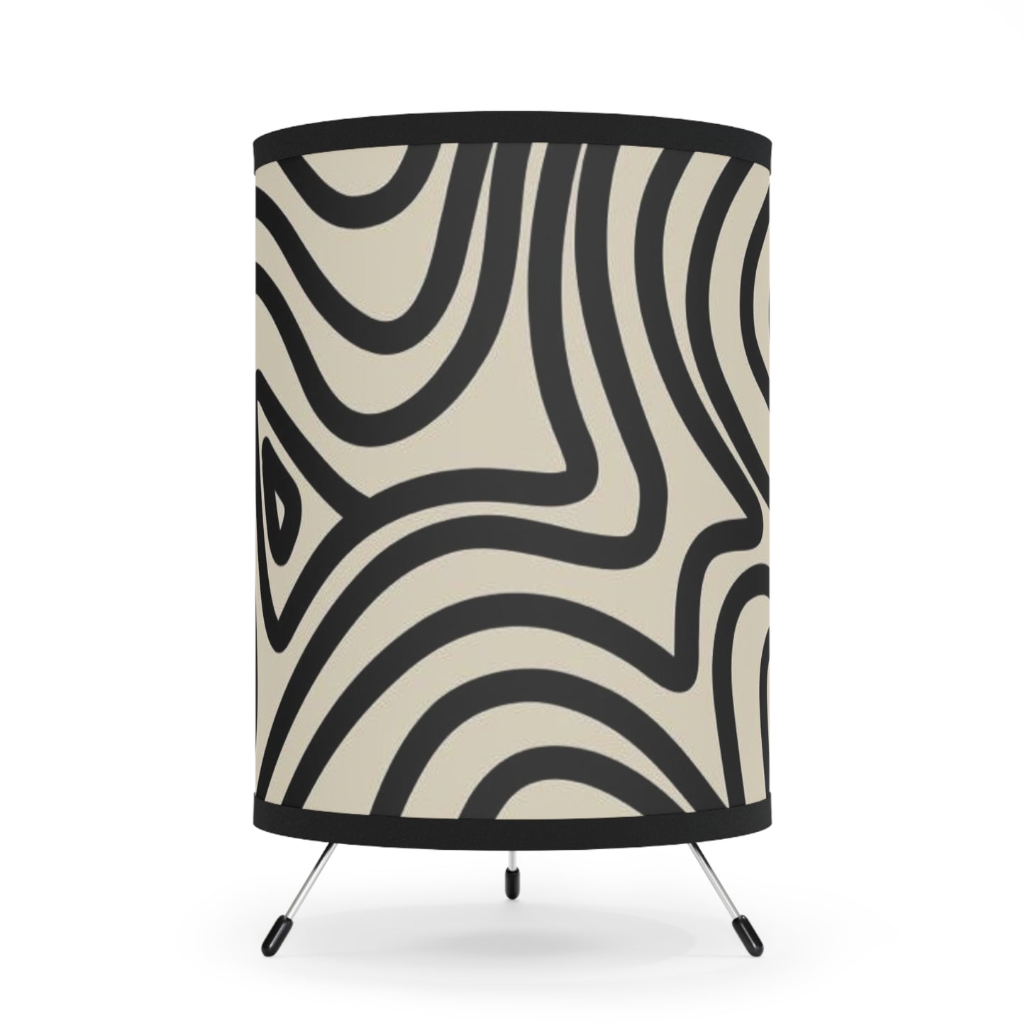 VibeGlow Tripod Lamp | Aesthetic Room Lighting with Custom Shade