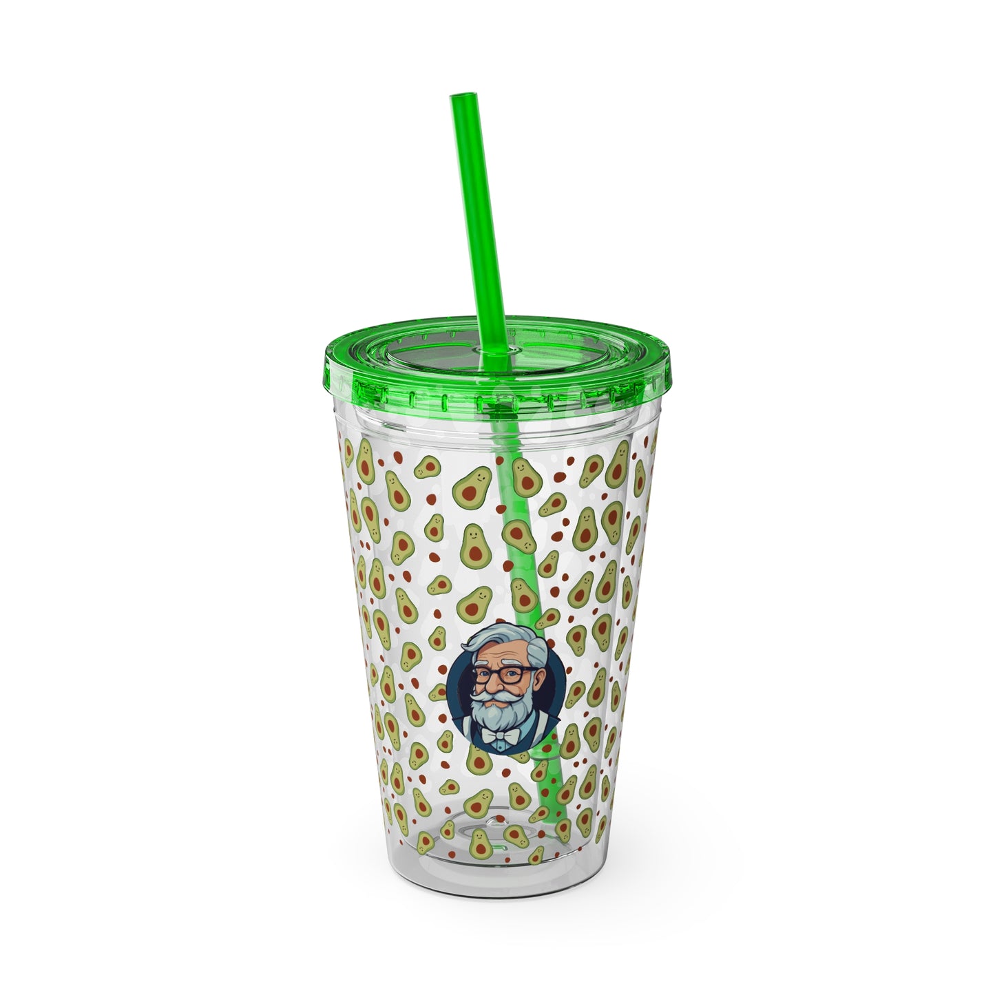 Aesthetic Insulated Tumbler with Straw – 16oz Travel Cup for Trendy Sipping