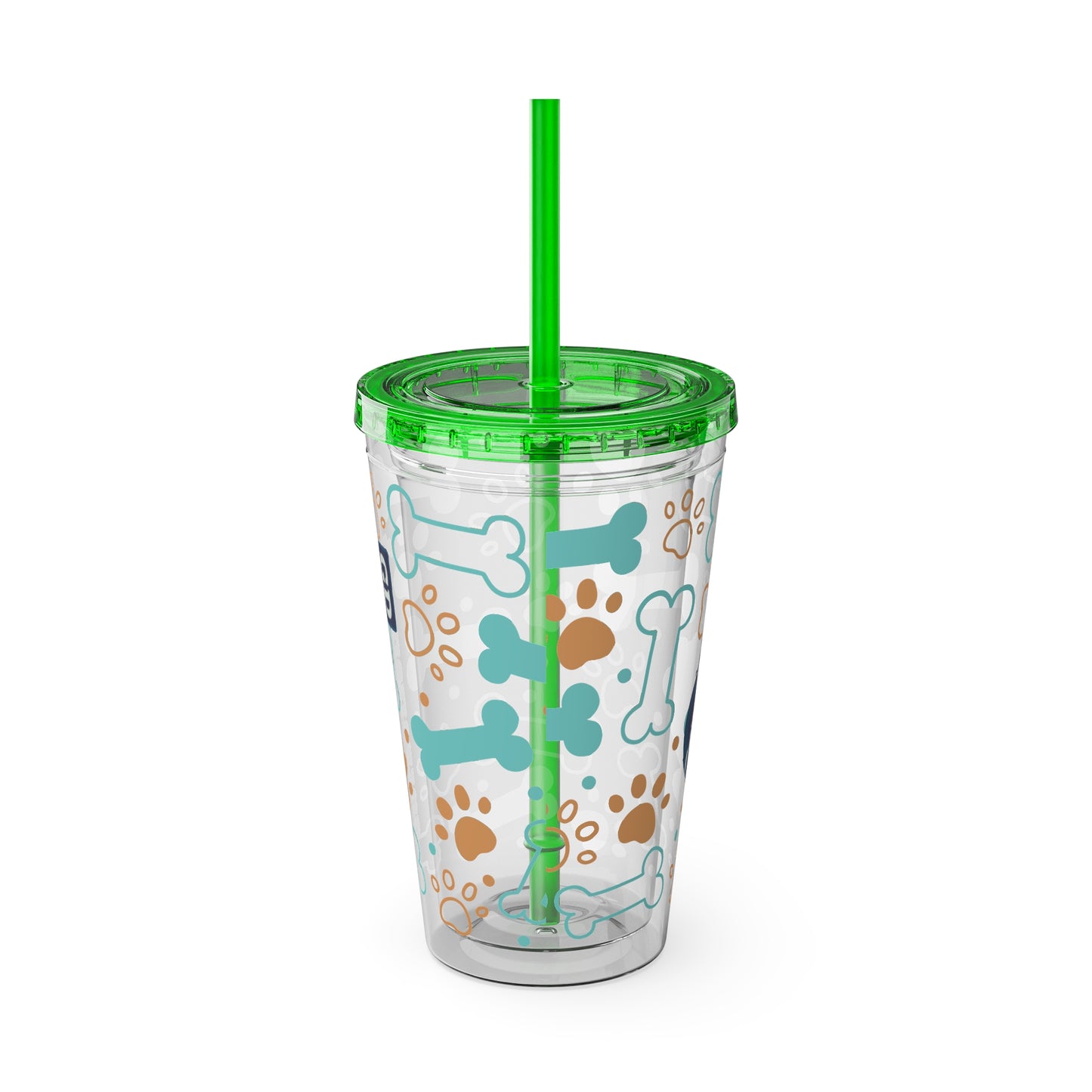 Aesthetic Insulated Tumbler with Straw – 16oz Travel Cup for Trendy Sipping