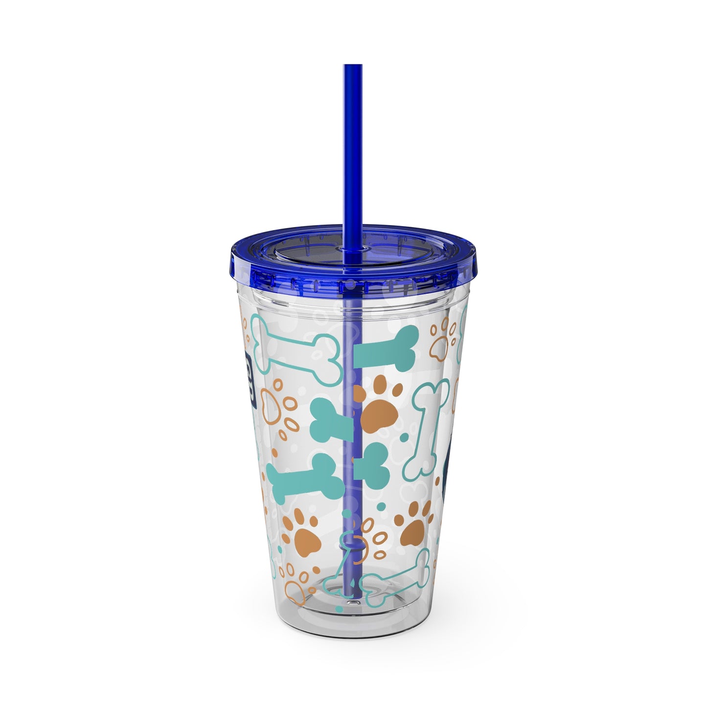 Aesthetic Insulated Tumbler with Straw – 16oz Travel Cup for Trendy Sipping