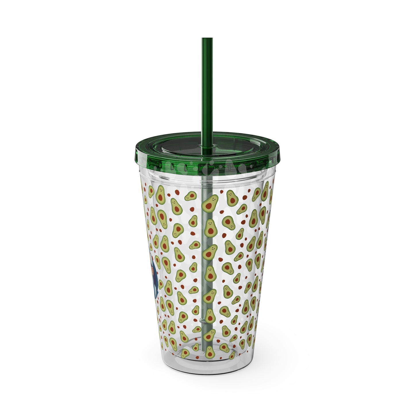 Aesthetic Insulated Tumbler with Straw – 16oz Travel Cup for Trendy Sipping