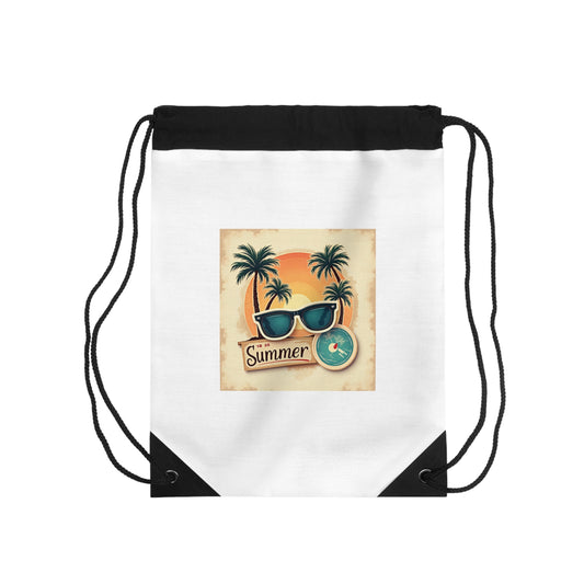 Trendy Drawstring Bag for Gym, Beach & Everyday Adventures