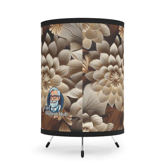 VibeGlow Tripod Lamp | Aesthetic Room Lighting with Custom Shade
