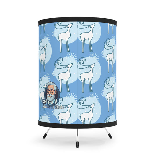 VibeGlow Tripod Lamp | Aesthetic Room Lighting with Custom Shade