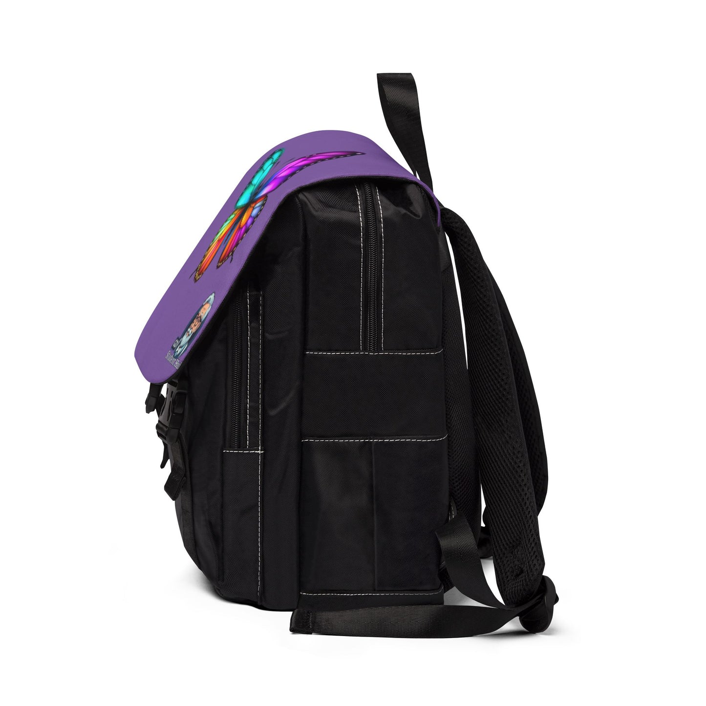 Unisex Casual Flap Backpack for Everyday Adventures