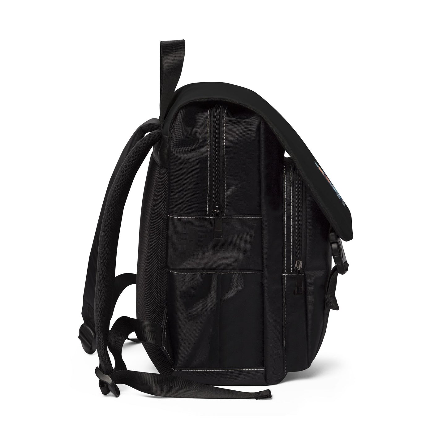 Unisex Casual Flap Backpack for Everyday Adventures