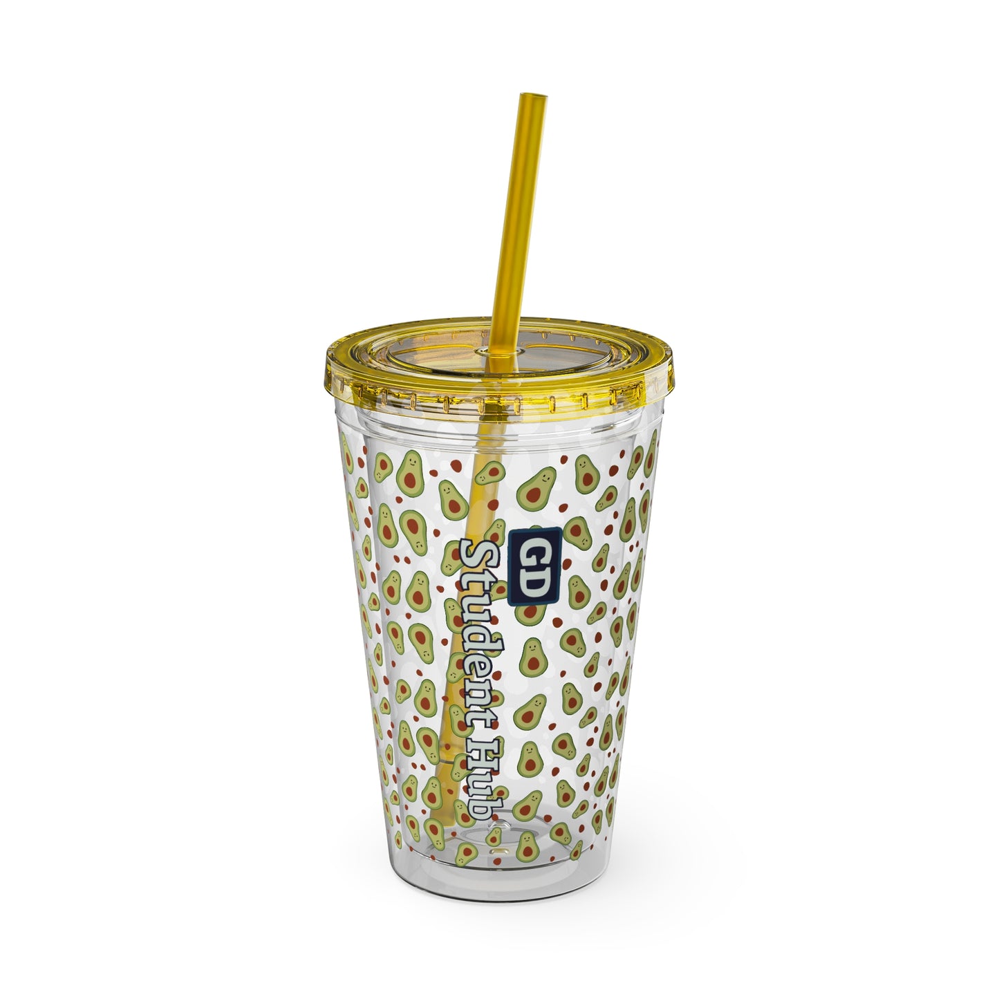 Aesthetic Insulated Tumbler with Straw – 16oz Travel Cup for Trendy Sipping