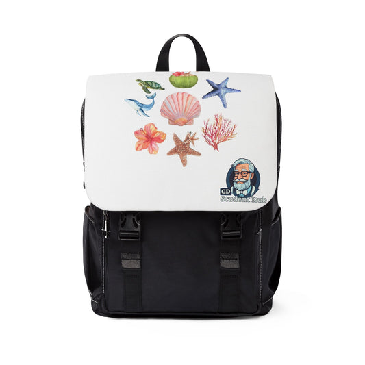 Unisex Casual Flap Backpack for Everyday Adventures