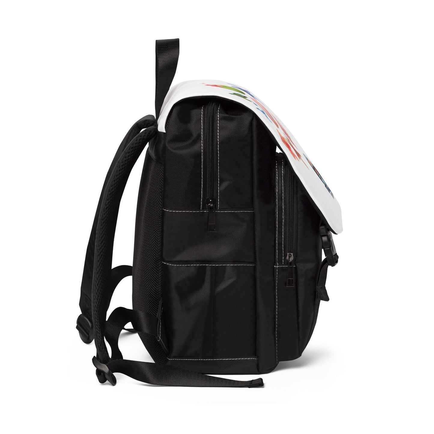 Unisex Casual Flap Backpack for Everyday Adventures