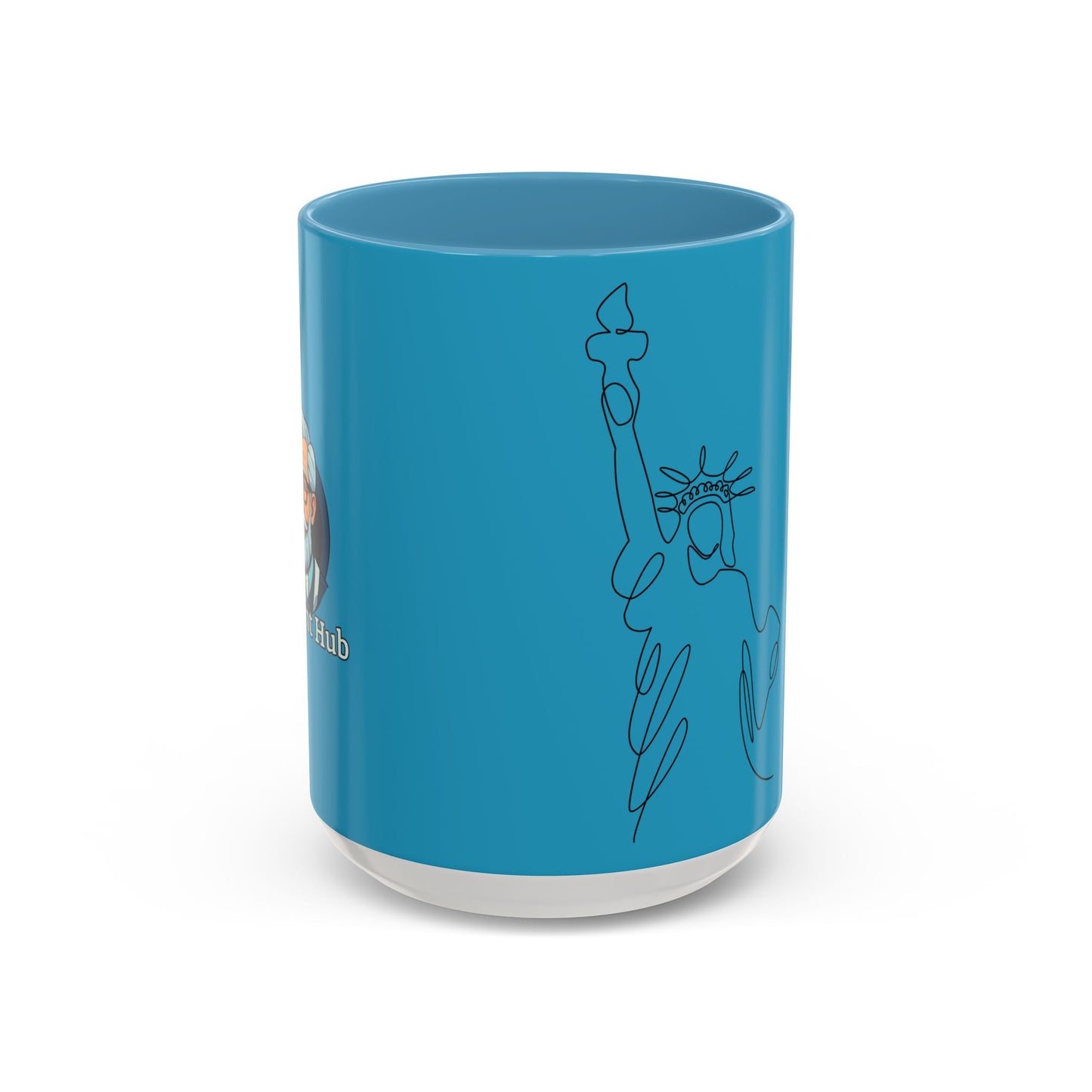Pop of Color: Accent Coffee Mug (11oz, 15oz)