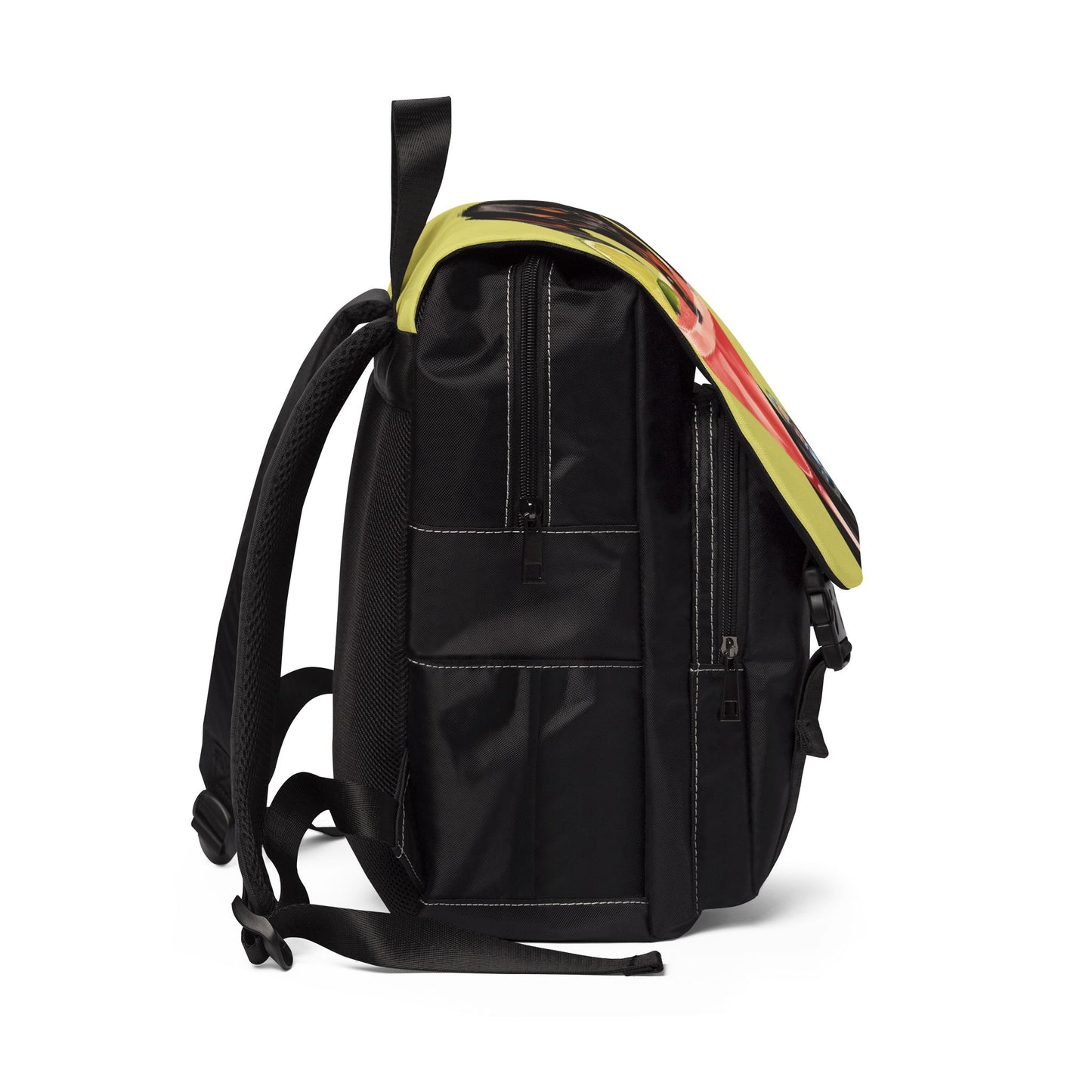 Unisex Casual Flap Backpack for Everyday Adventures