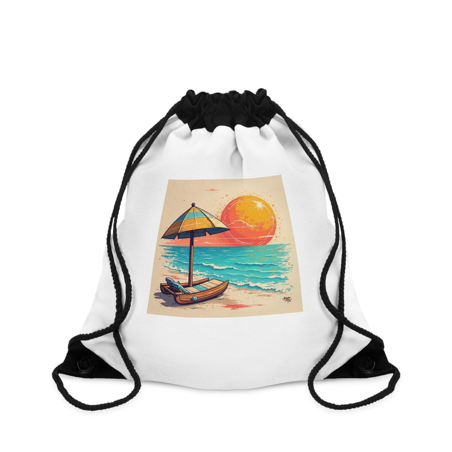 Trendy Drawstring Bag for Gym, Beach & Everyday Adventures