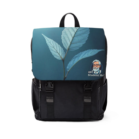 Unisex Casual Flap Backpack for Everyday Adventures