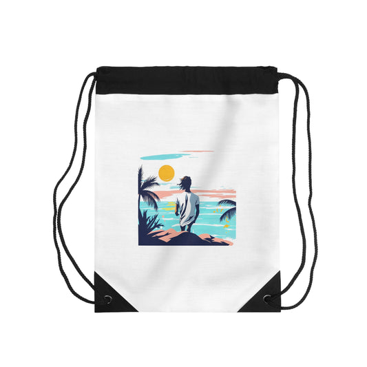 Trendy Drawstring Bag for Gym, Beach & Everyday Adventures