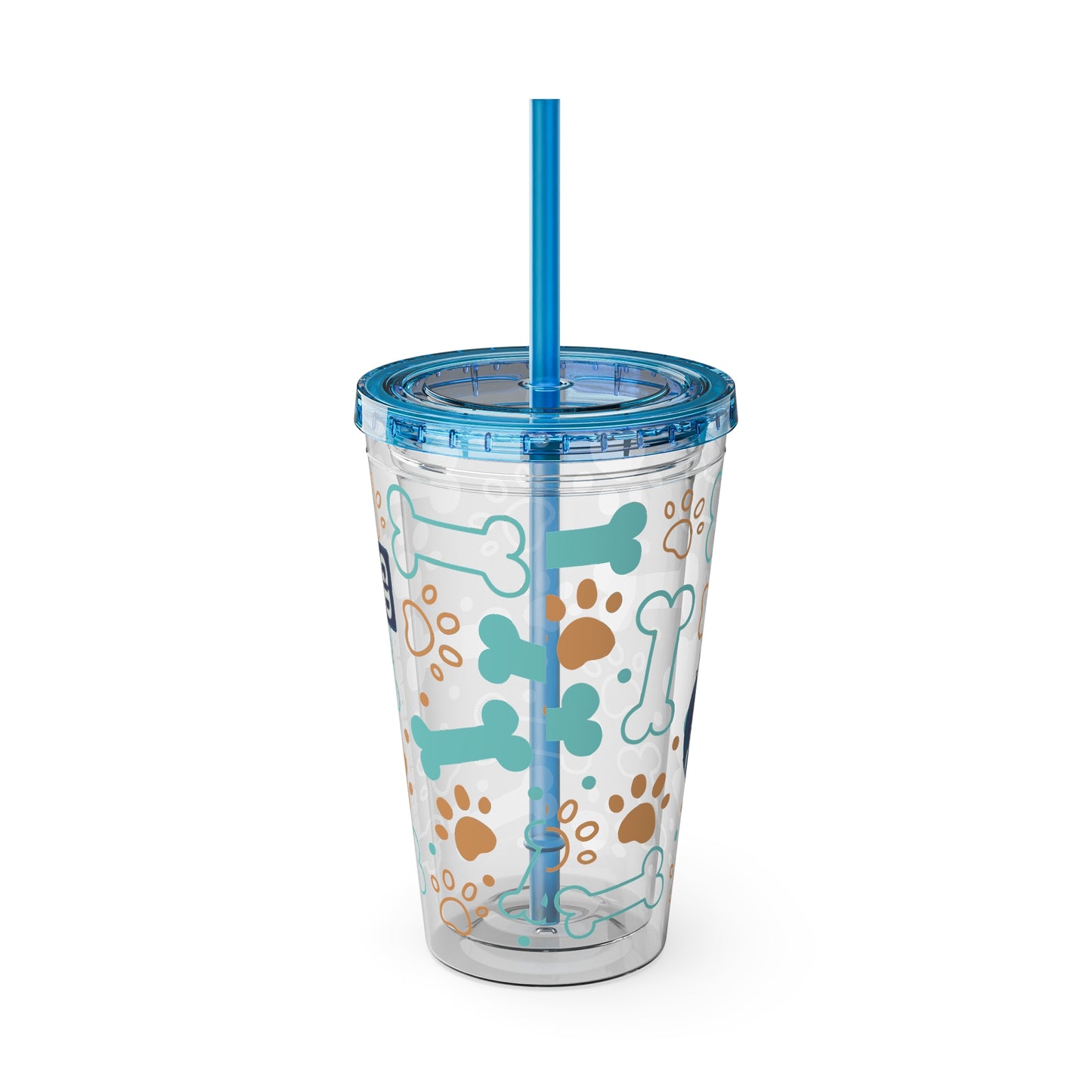 Aesthetic Insulated Tumbler with Straw – 16oz Travel Cup for Trendy Sipping