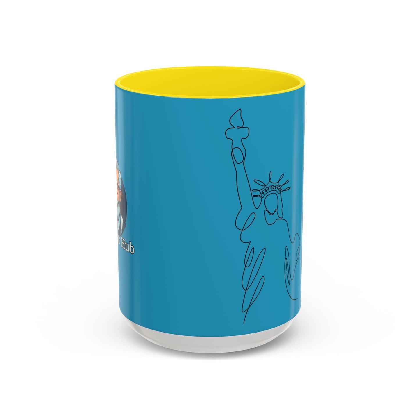 Pop of Color: Accent Coffee Mug (11oz, 15oz)