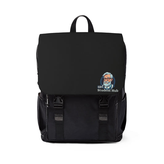 Unisex Casual Flap Backpack for Everyday Adventures