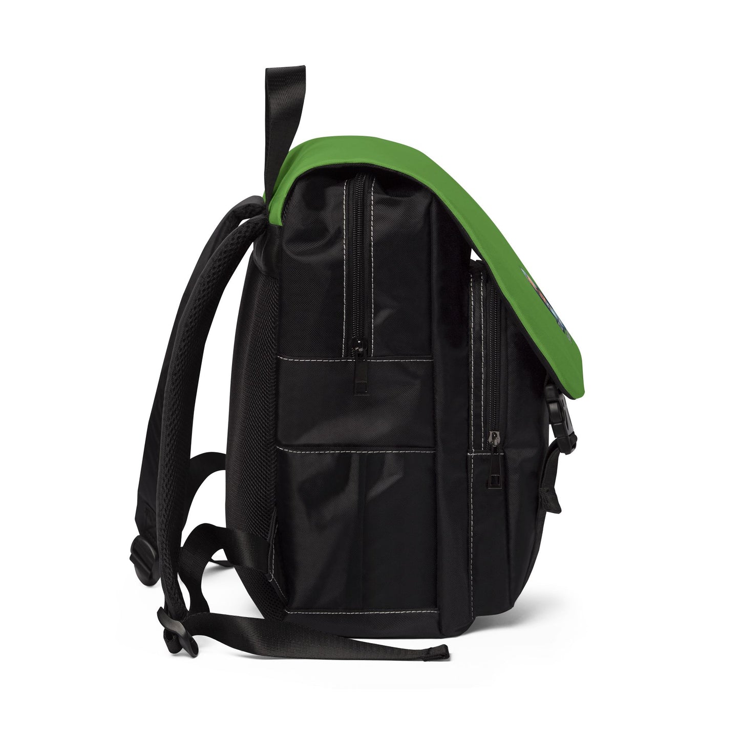 Unisex Casual Flap Backpack for Everyday Adventures