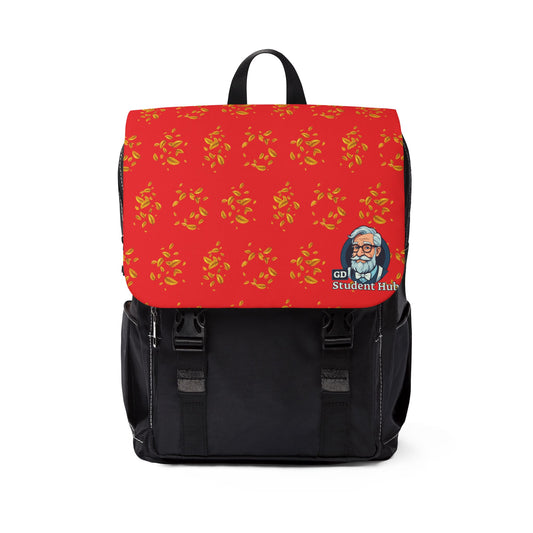 Unisex Casual Flap Backpack for Everyday Adventures