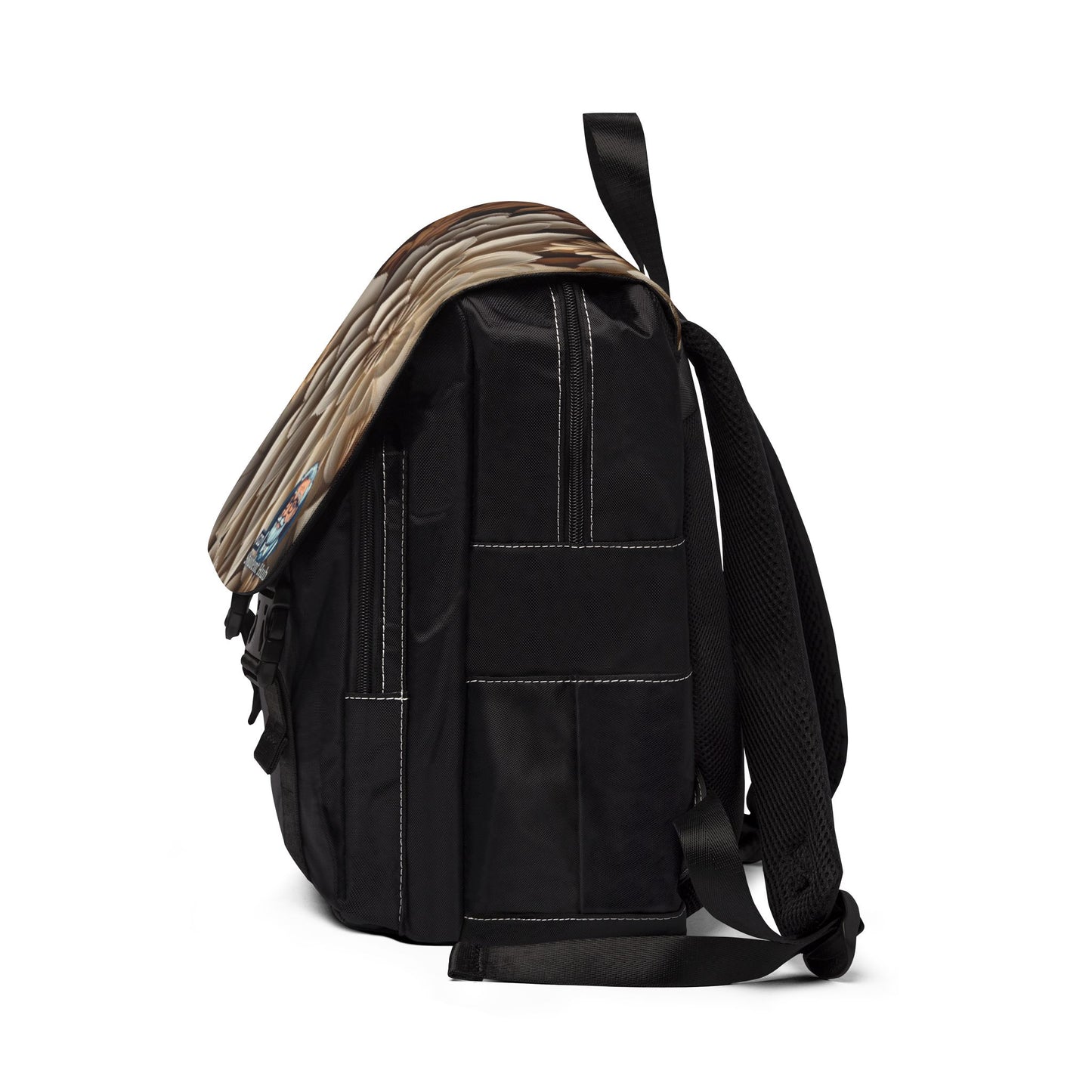 Unisex Casual Flap Backpack for Everyday Adventures
