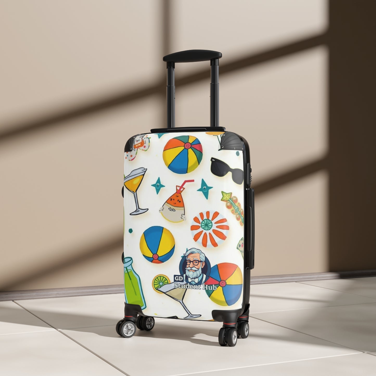 Travel in Style: Custom Hard-Shell Suitcase