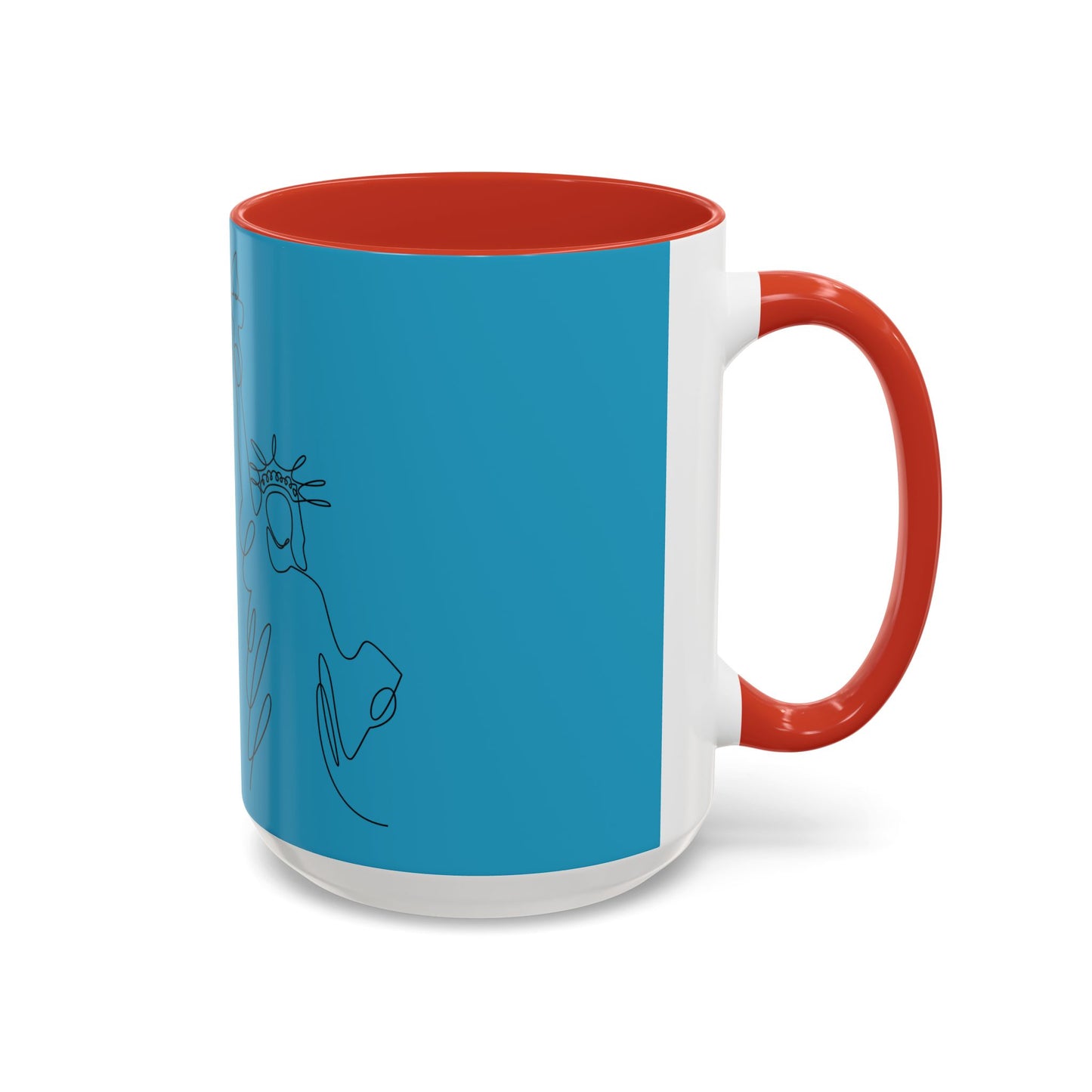 Pop of Color: Accent Coffee Mug (11oz, 15oz)