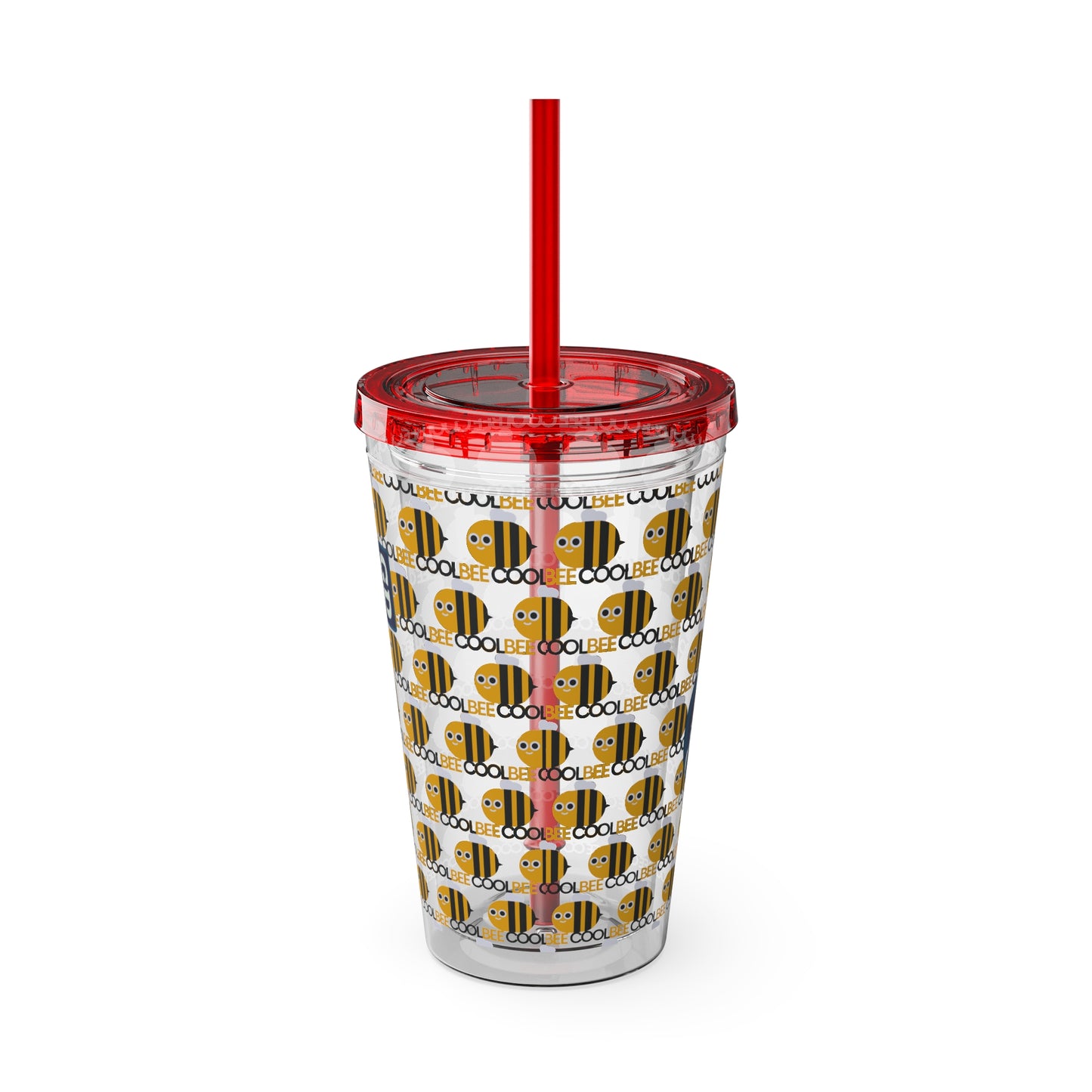 Aesthetic Insulated Tumbler with Straw – 16oz Travel Cup for Trendy Sipping