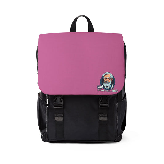 Unisex Casual Flap Backpack for Everyday Adventures