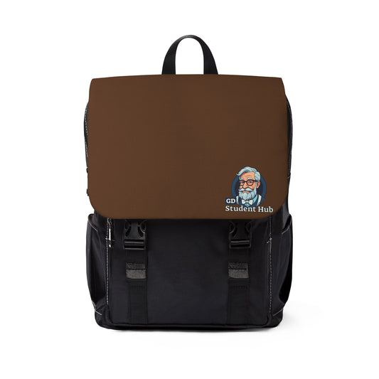 Unisex Casual Flap Backpack for Everyday Adventures