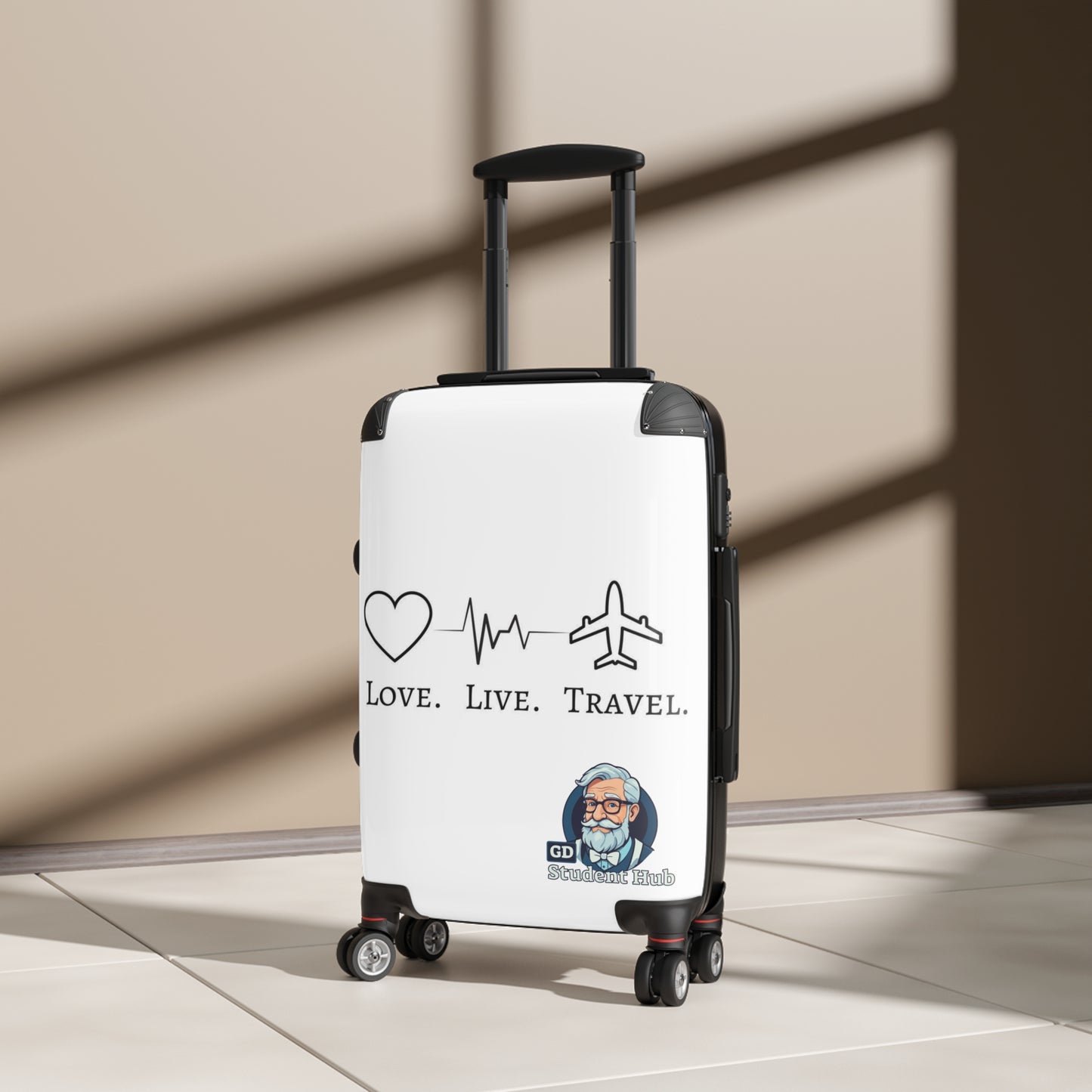 Travel in Style: Custom Hard-Shell Suitcase