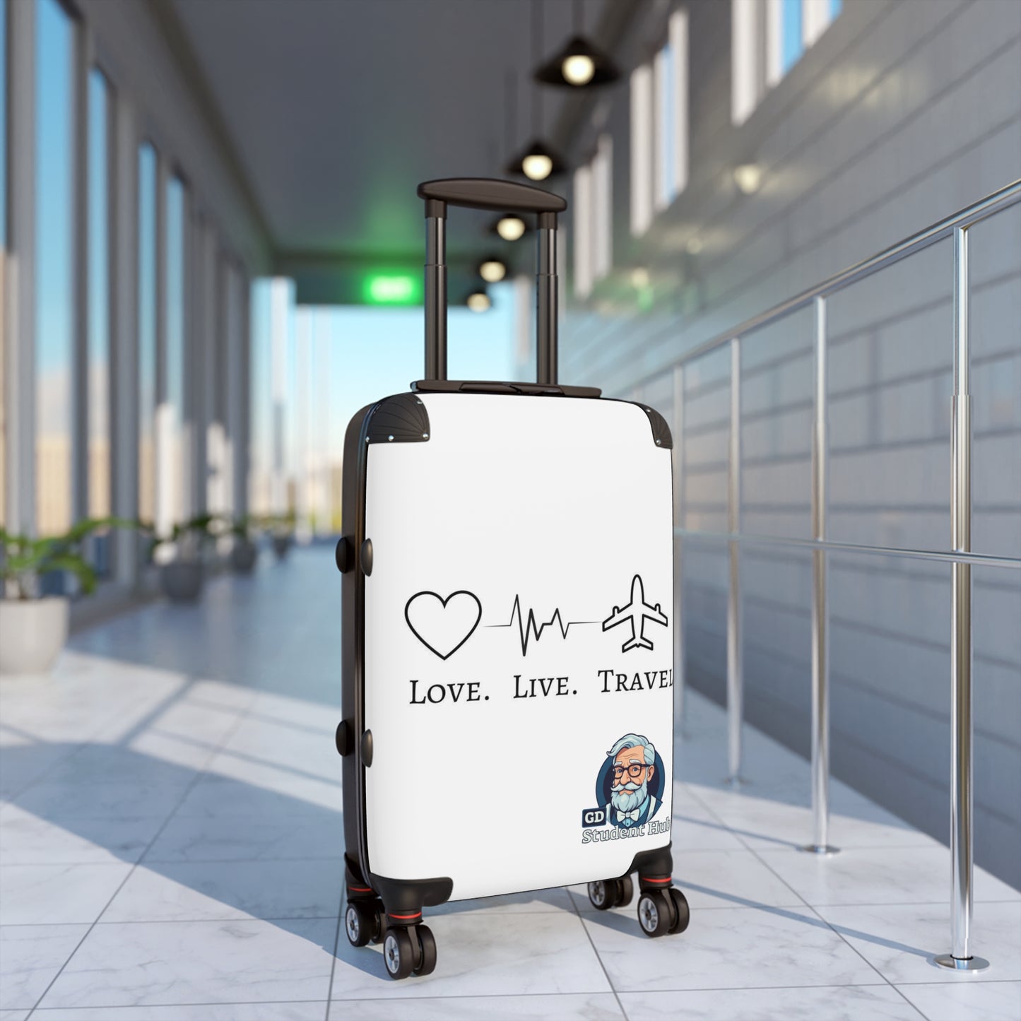 Travel in Style: Custom Hard-Shell Suitcase