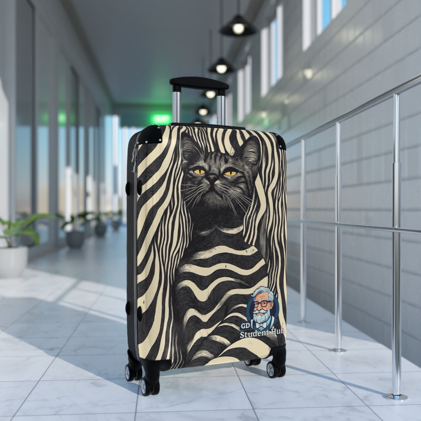 Travel in Style: Custom Hard-Shell Suitcase