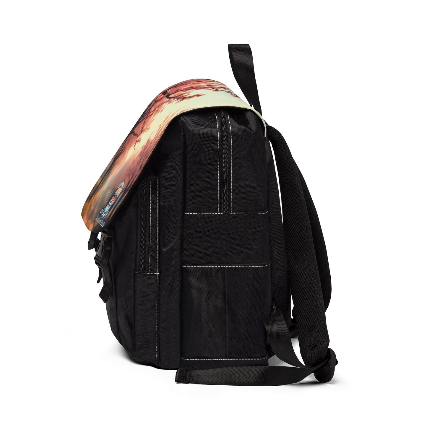 Unisex Casual Flap Backpack for Everyday Adventures