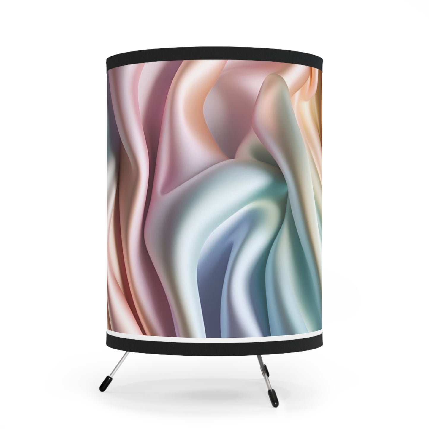 VibeGlow Tripod Lamp | Aesthetic Room Lighting with Custom Shade