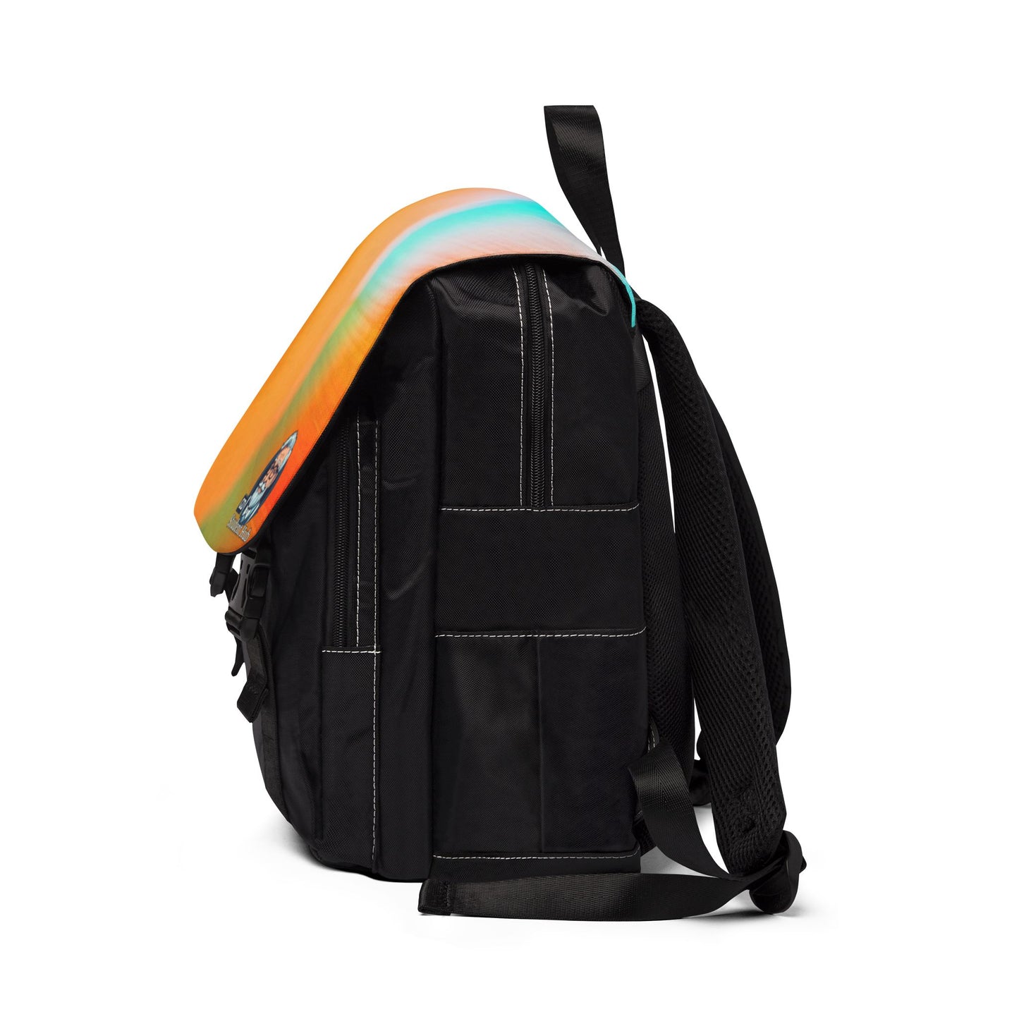 Unisex Casual Flap Backpack for Everyday Adventures