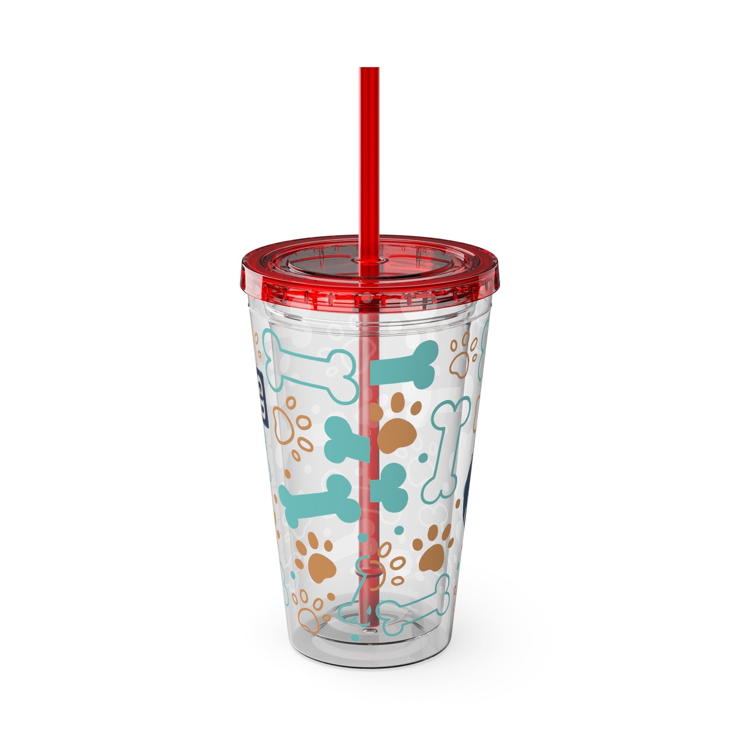 Aesthetic Insulated Tumbler with Straw – 16oz Travel Cup for Trendy Sipping
