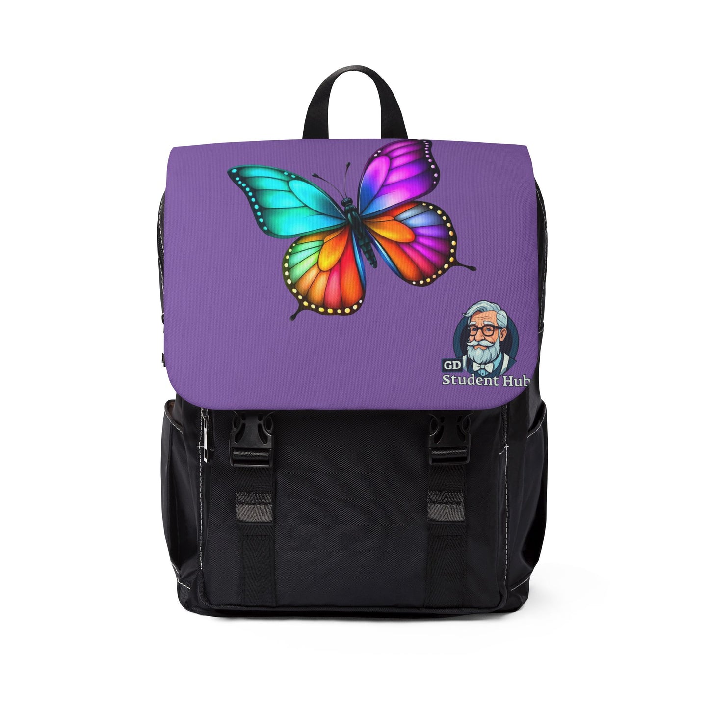 Unisex Casual Flap Backpack for Everyday Adventures