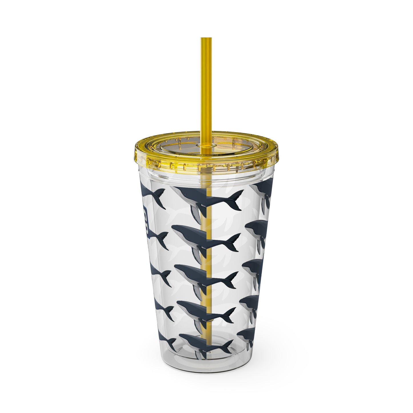 Aesthetic Insulated Tumbler with Straw – 16oz Travel Cup for Trendy Sipping