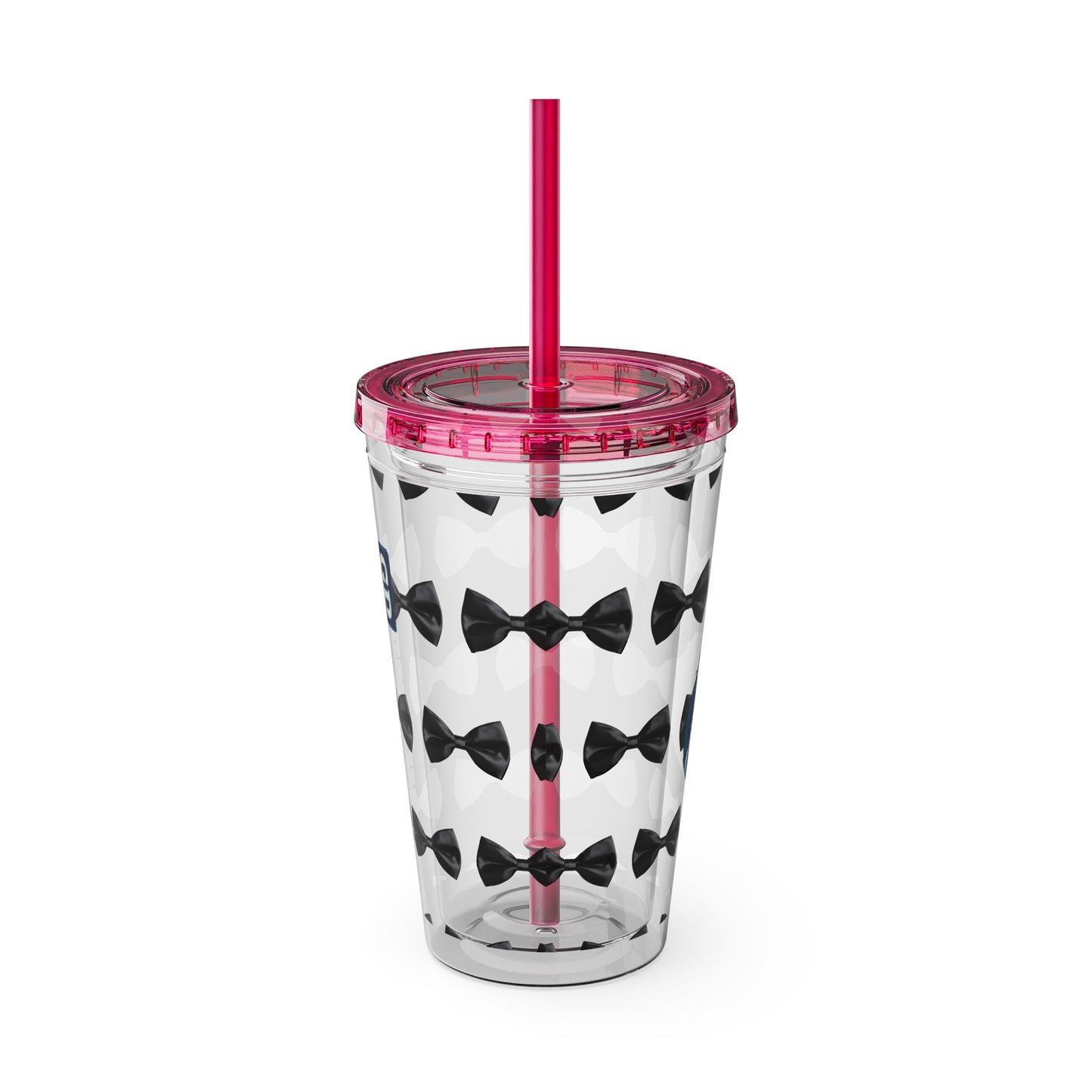 Aesthetic Insulated Tumbler with Straw – 16oz Travel Cup for Trendy Sipping