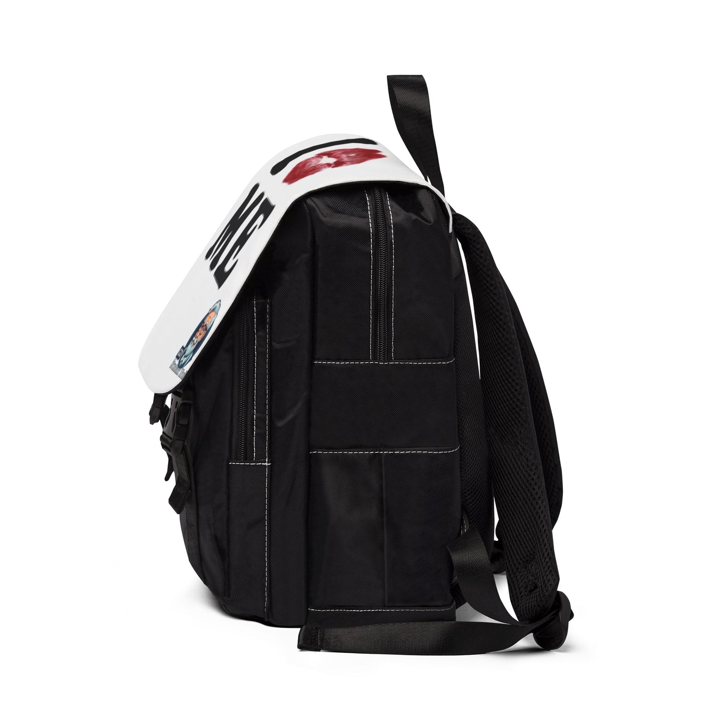 Unisex Casual Flap Backpack for Everyday Adventures