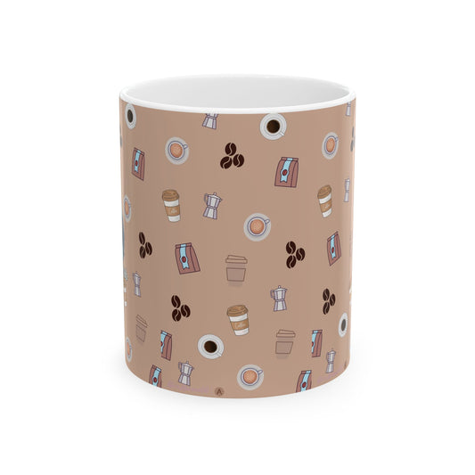 Sippin’ Style: Custom Ceramic Mug (11oz, 15oz)