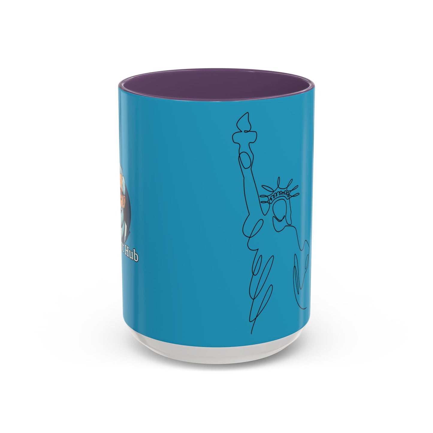 Pop of Color: Accent Coffee Mug (11oz, 15oz)