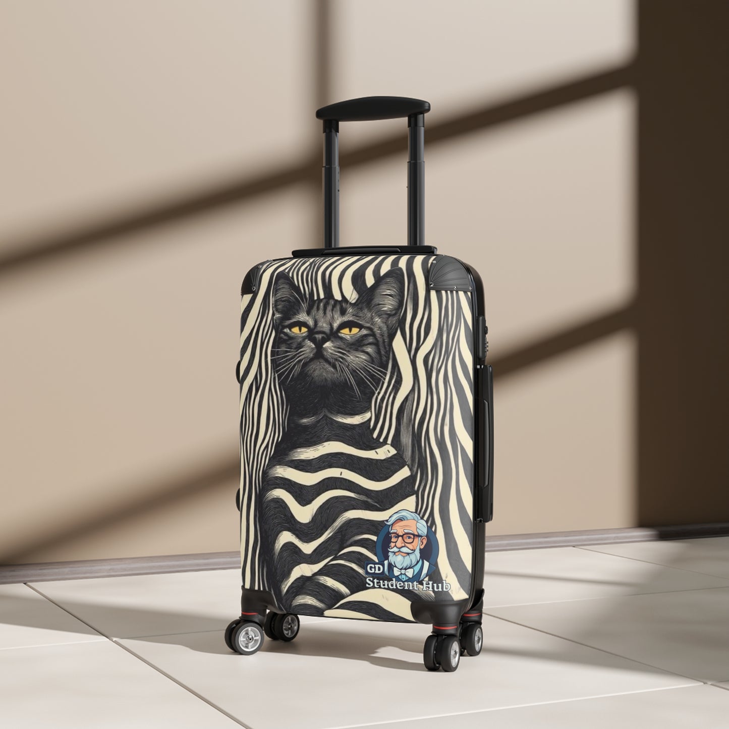 Travel in Style: Custom Hard-Shell Suitcase