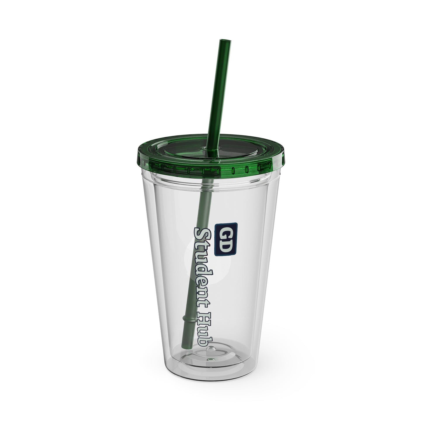 Aesthetic Insulated Tumbler with Straw – 16oz Travel Cup for Trendy Sipping